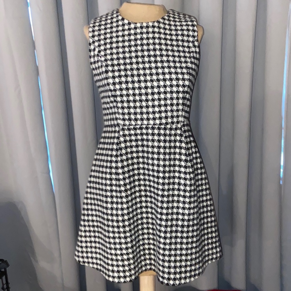 Houndstooth dress